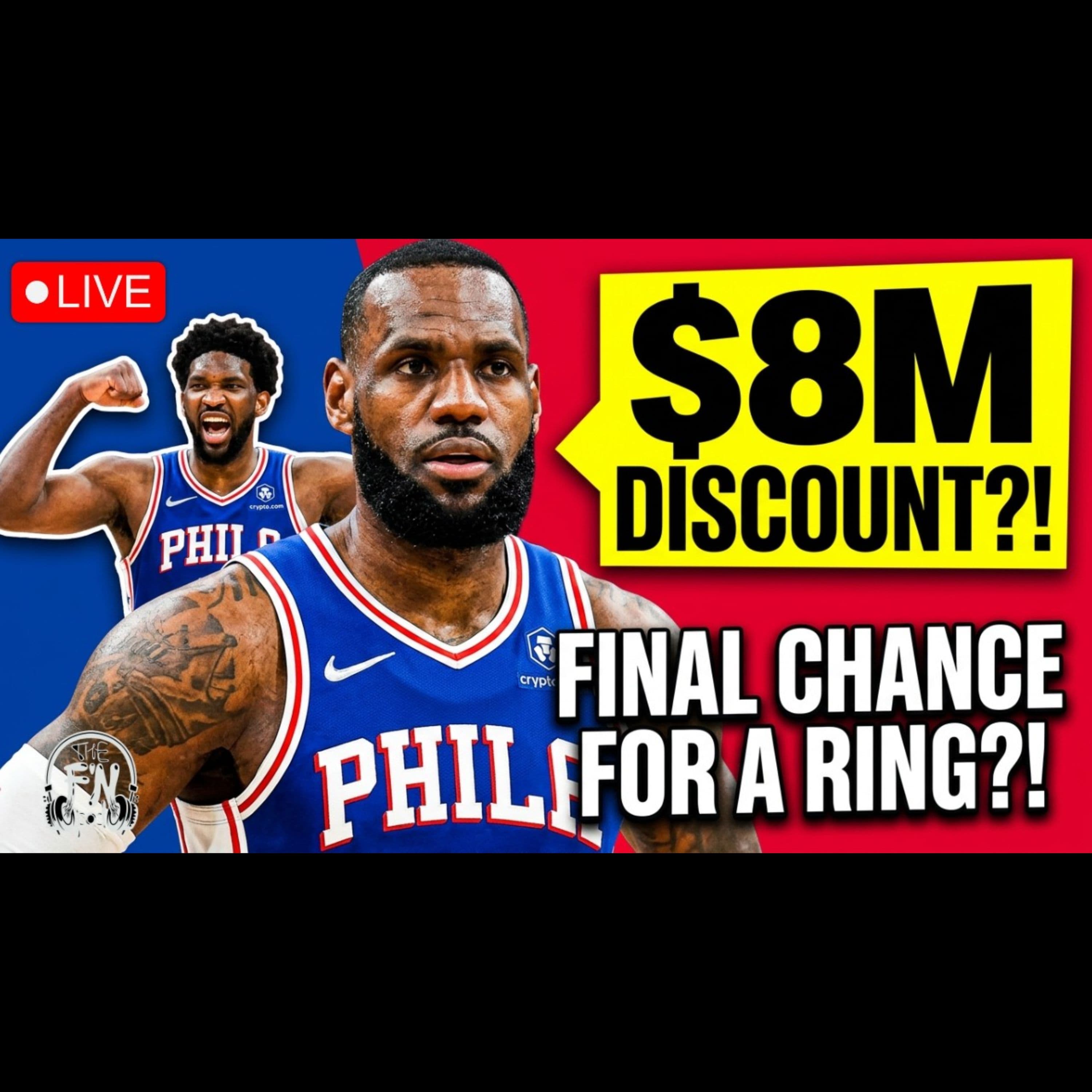LIVE: LEBRON TO THE 76ERS! 🚨 "I'm Not Doing It For Money" — Is Philly A Superteam Or A Disaster?!